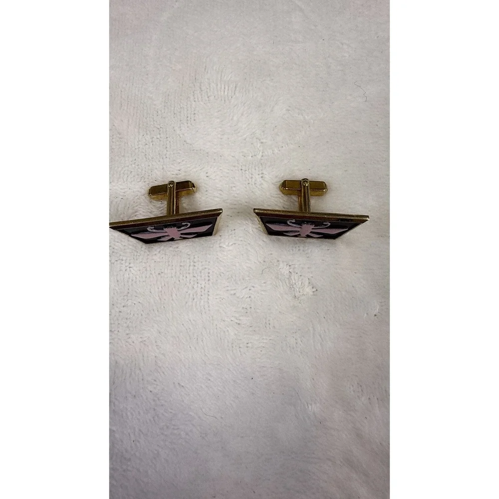 Vintage Gold Tone Cufflinks Lot Mens Formal Dress Shirt Accessories